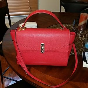 Henri Bendel Bright Red Bag